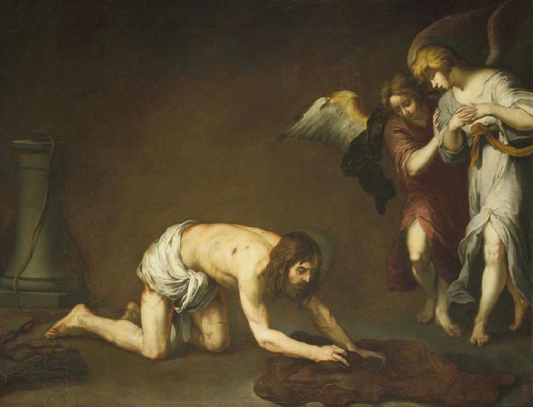 Bartolome Esteban Murillo Christ after the Flagellation oil painting picture